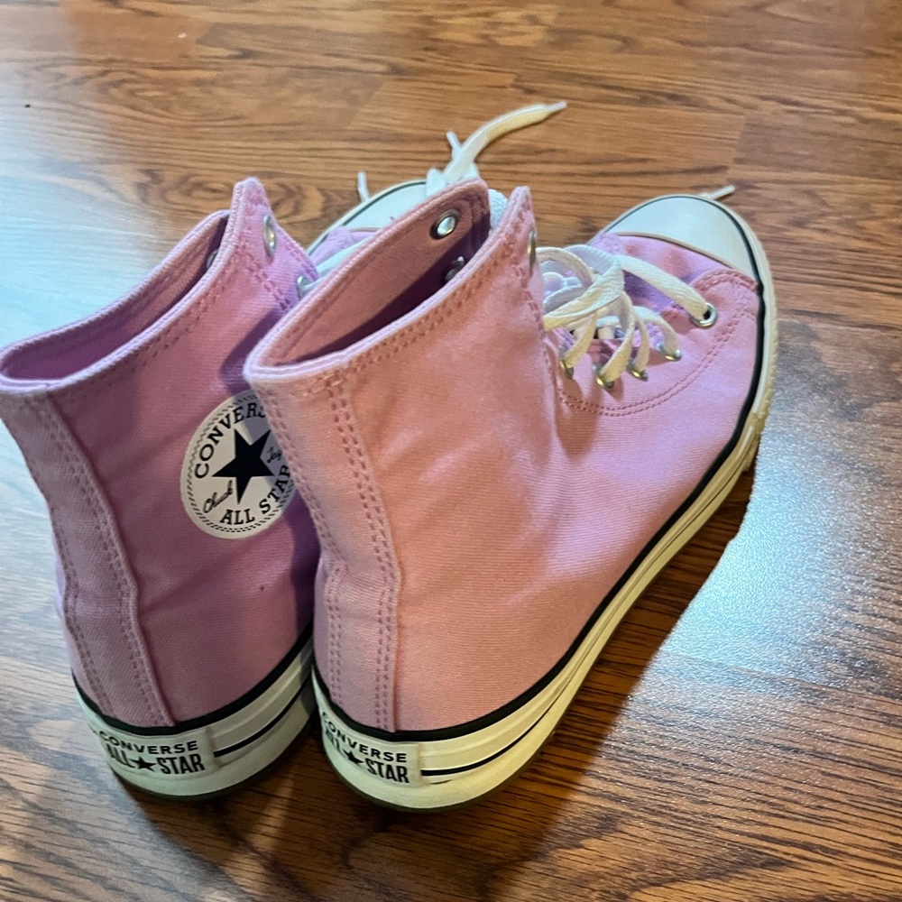 Pink plateform converse!